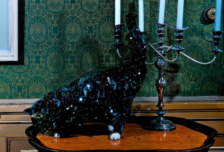 Illustration for article titled Cats Wearing Couture Throw A Party In Paris